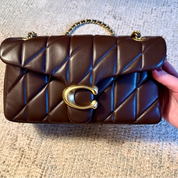 Coach quilted Tabby 26 handbag in Maple - Picture 2 of 14